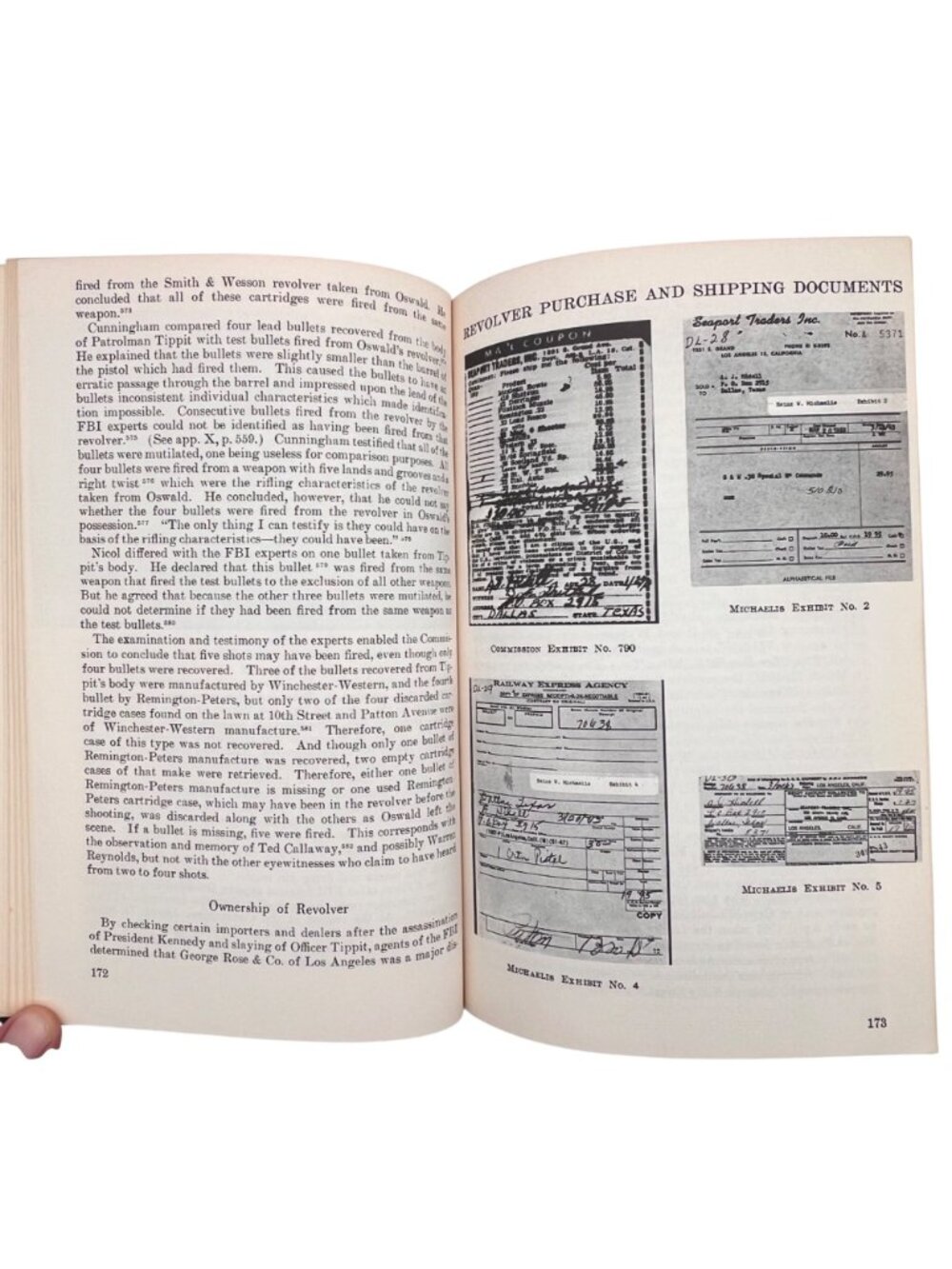 The Official Warren Commission Report On Assassination Of President Kennedy 1964 - Picture 8 of 16